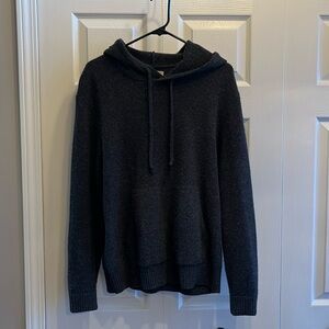 Everlane The Felted Merino Hoodie Charcoal Size Medium